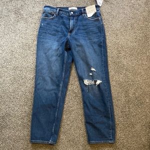Abercrombie Mom High Rise Jeans